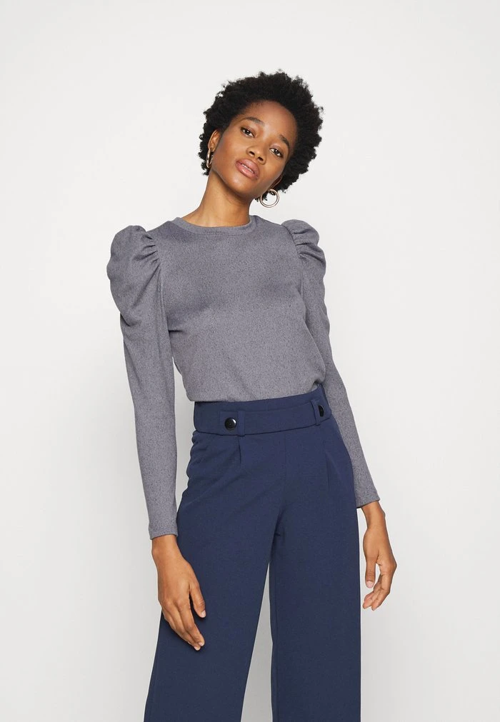 JDYTONSY PUFF SLEEVE - Pullover - Dark Grey Melange 3 JDYTONSY PUFF SLEEVE - Pullover - Dark Grey Melange