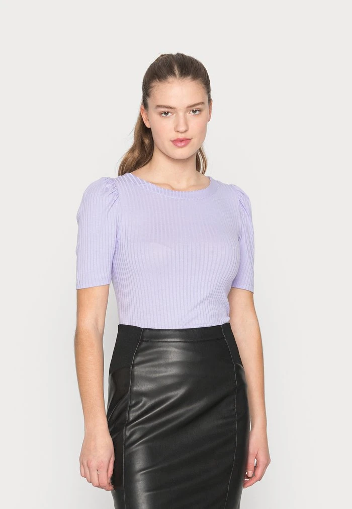 JDYFRANSISKA PUFF SLEEVE - T-shirt Basique - Lavender 3 JDYFRANSISKA PUFF SLEEVE - T-shirt Basique - Lavender