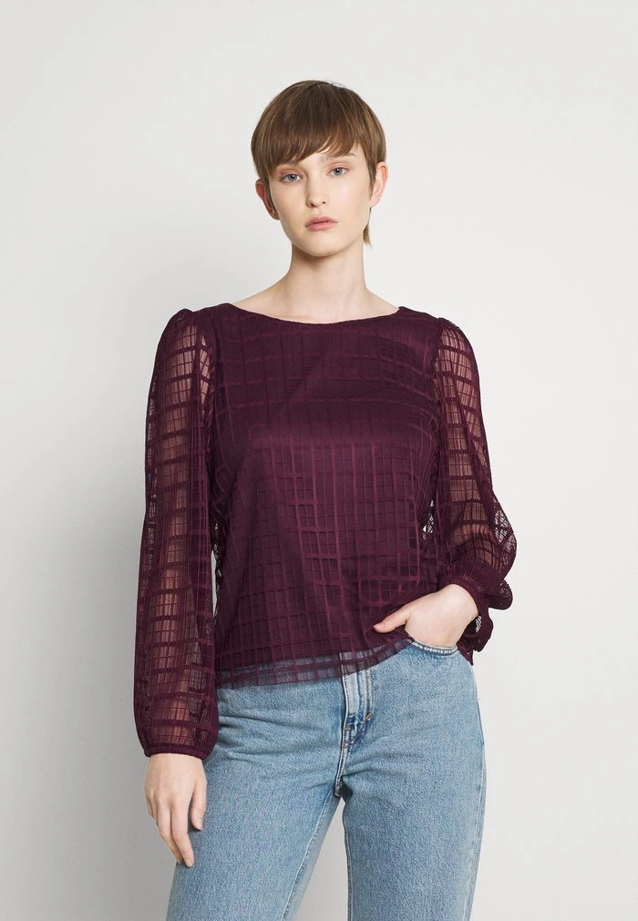 JDYFLONIA - Blouse - Winetasting 3 JDYFLONIA - Blouse - Winetasting