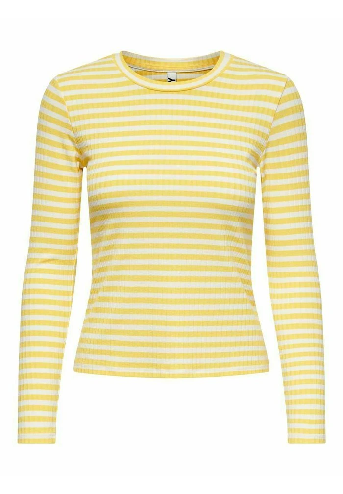 JDY OBERTEIL GESTREIFTES - Pullover - Yellow Cream 7 JDY OBERTEIL GESTREIFTES - Pullover - Yellow Cream – Image 5
