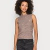 JDYNAT HIGH NECK VEST - Pullover - Mottled Light Brown 1 JDYNAT HIGH NECK VEST - Pullover - Mottled Light Brown -Promos JDY Boutique 8e71cfd4f29349c49478bff92da877cd