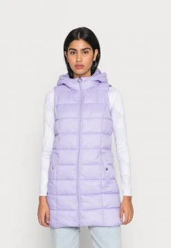 JDYZULU LONG HOOD WAISTCOAT - Veste Sans Manches - Lavender
