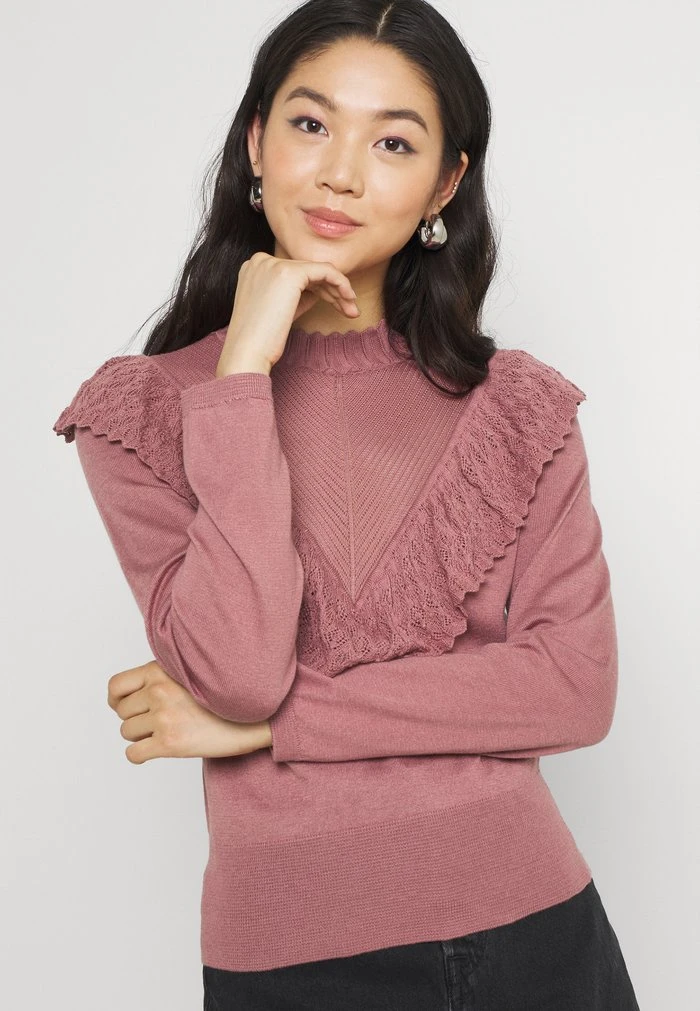 JDYSILVIA LIFE FRILL - Pullover - Nostalgia Rose 6 JDYSILVIA LIFE FRILL - Pullover - Nostalgia Rose – Image 4