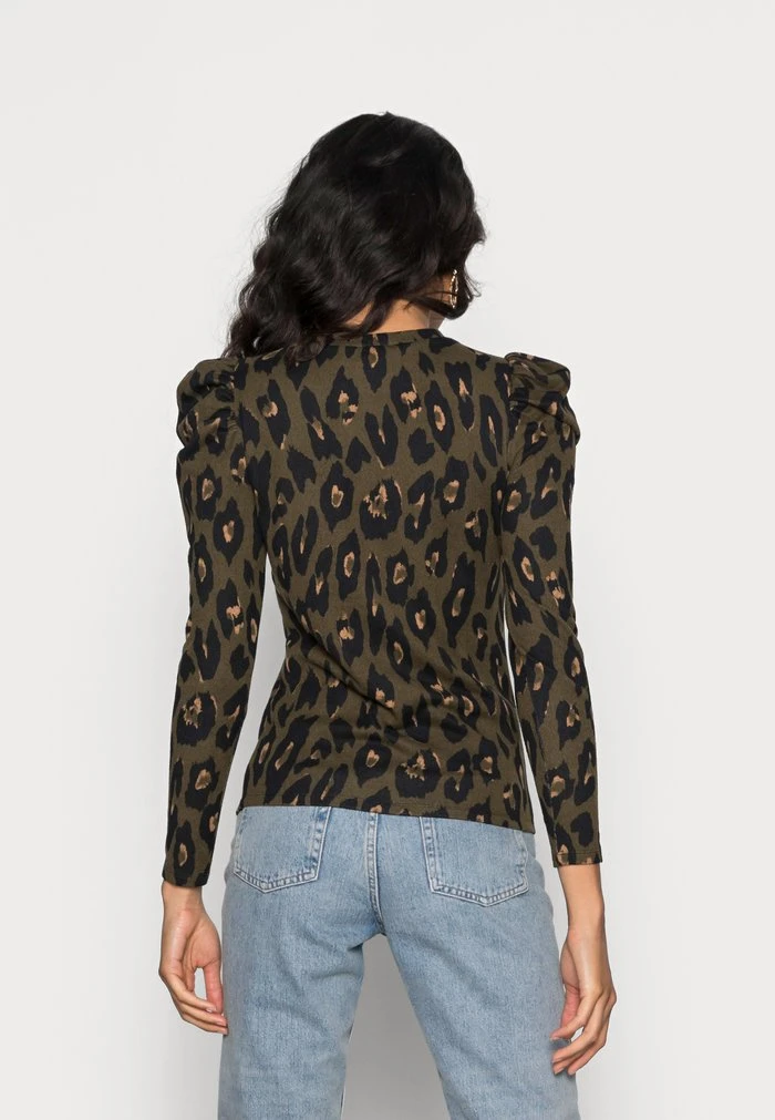 JDYTONSY PUFF SLEEVE - Pullover - Dark Olive Big Leo 5 JDYTONSY PUFF SLEEVE - Pullover - Dark Olive Big Leo – Image 3