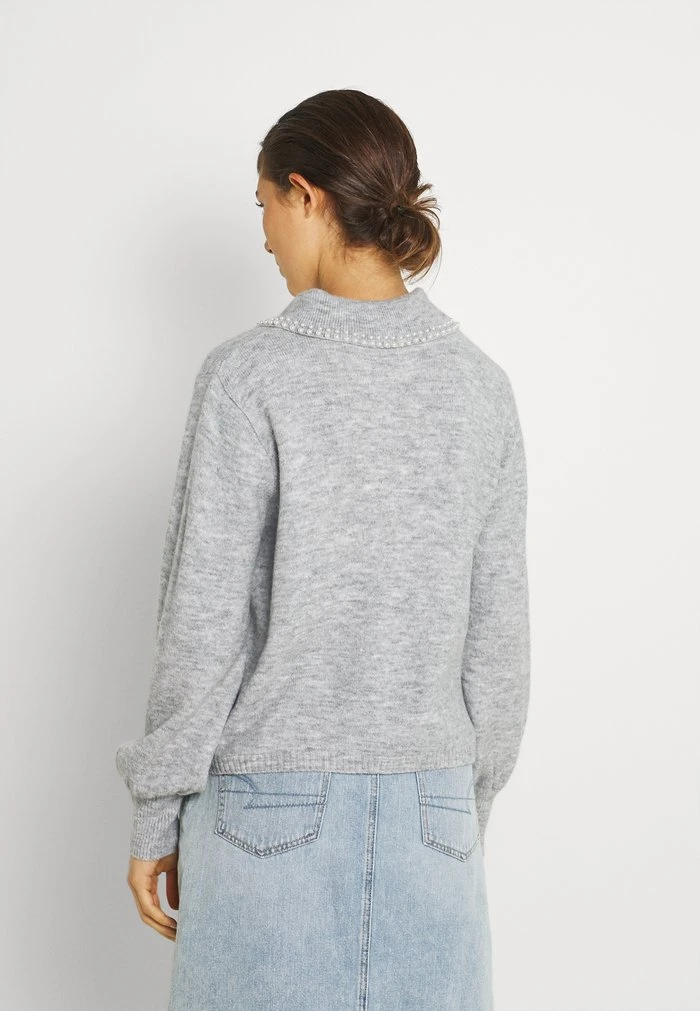 JDYAUBRAY LIFE - Pullover - Light Grey Melange 5 JDYAUBRAY LIFE - Pullover - Light Grey Melange – Image 3