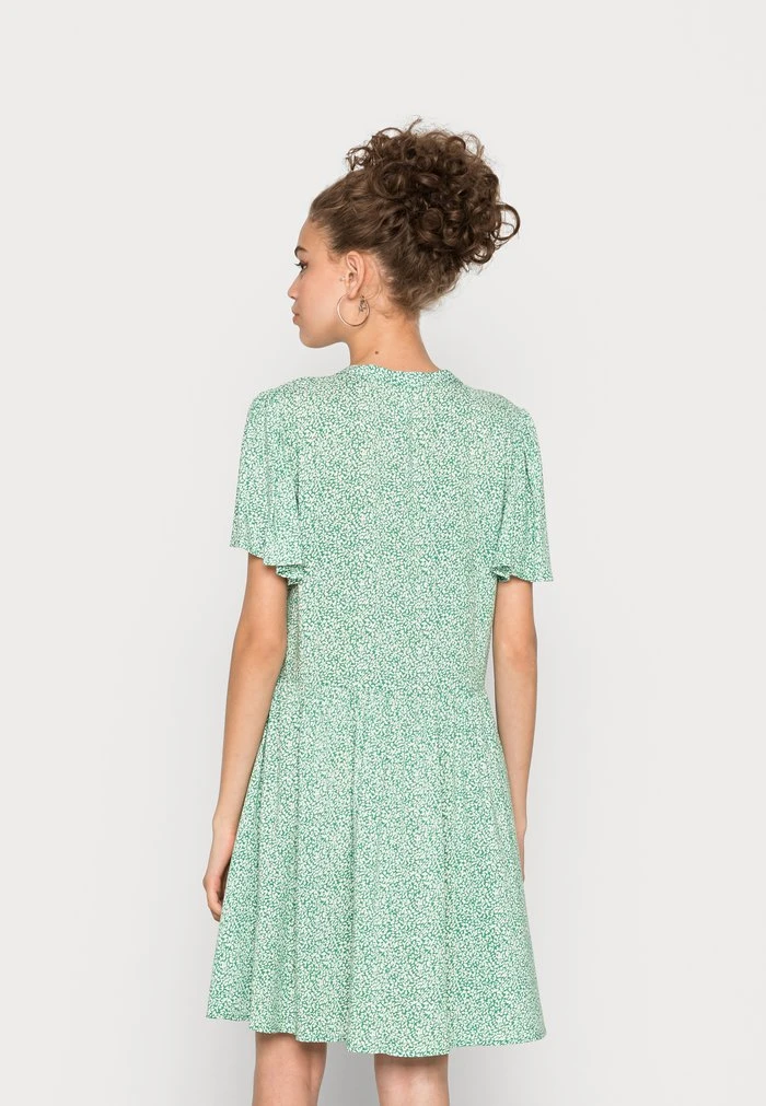JDYSTARR LIFE V NECK DRESS - Robe De Jour - Medium Green /cloud Dancer 5 JDYSTARR LIFE V NECK DRESS - Robe De Jour - Medium Green /cloud Dancer – Image 3