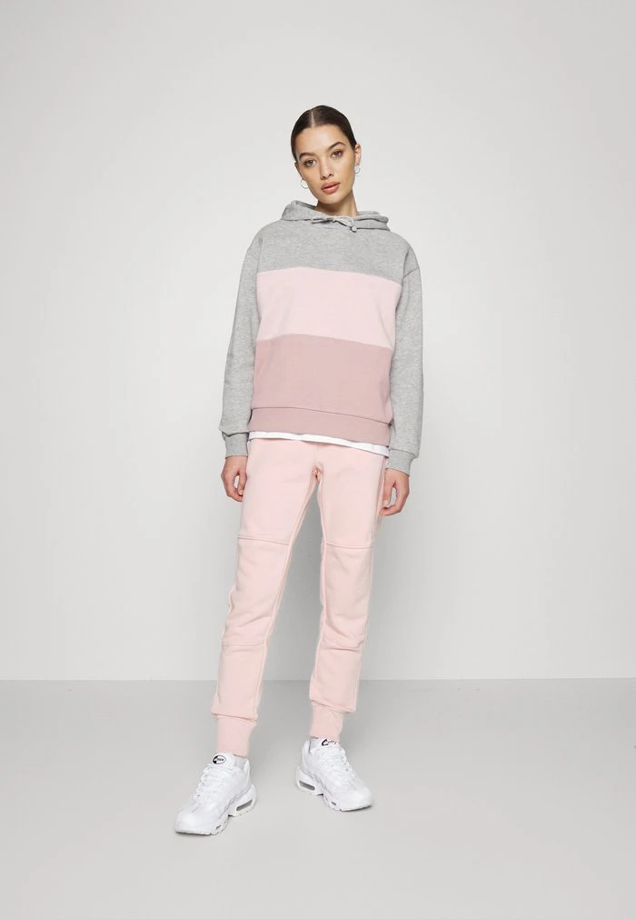 JDYLINE LIFE BLOCK HOOD - Sweatshirt - Light Grey Melange 4 JDYLINE LIFE BLOCK HOOD - Sweatshirt - Light Grey Melange – Image 2