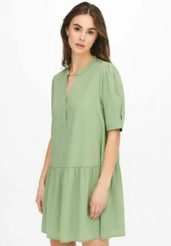 JDY EINFARBIGES - Robe De Jour - Basil -Promos JDY Boutique 917334a6618a47e3b3f2150747d4f704