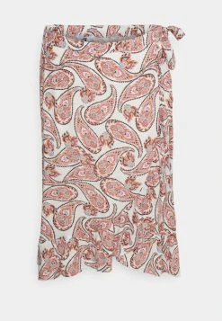 JDYSTARR LIFE BELOW KNEE SKIRT - Jupe Trapèze - Cloud Dancer