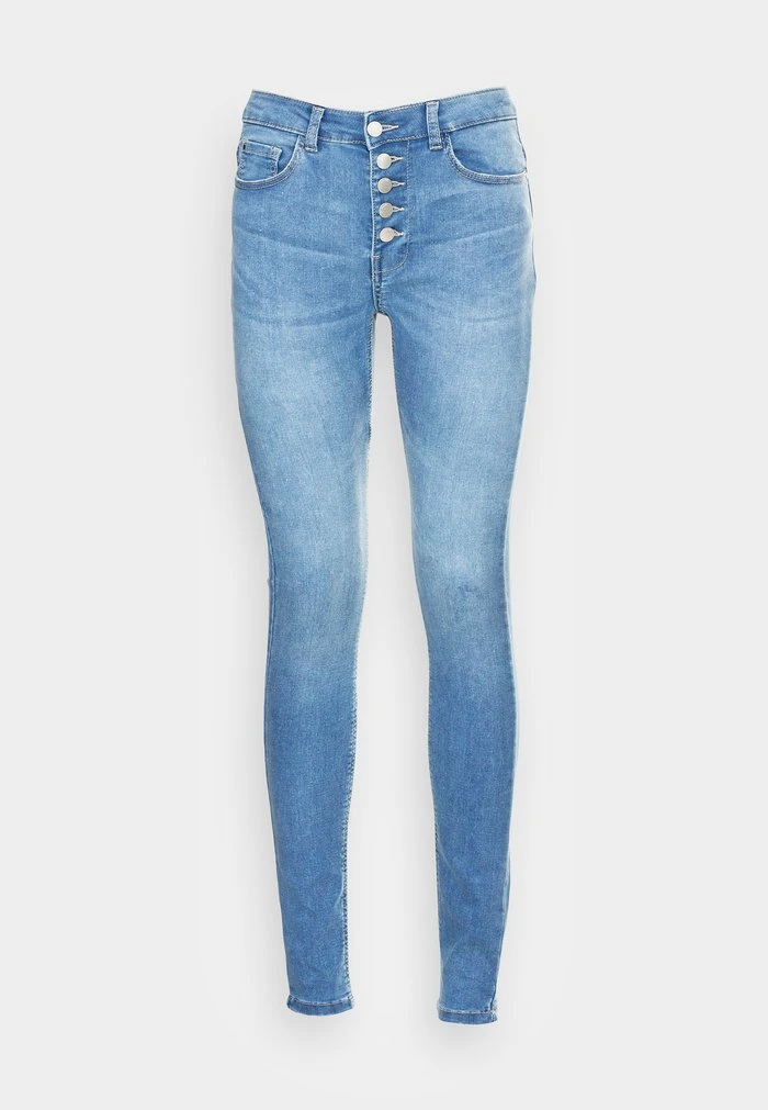 JDYNEWNIKKI LIFE BUTTON - Jeans Skinny - Light Blue Denim 6 JDYNEWNIKKI LIFE BUTTON - Jeans Skinny - Light Blue Denim – Image 4