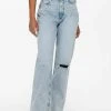 STRAIGHT FIT JDYDICHTE HW WIDE RAW - Jean Flare - Light Blue Denim 2 STRAIGHT FIT JDYDICHTE HW WIDE RAW - Jean Flare - Light Blue Denim -Promos JDY Boutique 93a6352a46894df491806d4304525cf0