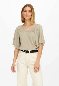 JDY KURZÄRMELIGER - T-shirt Basique - Chateau Gray