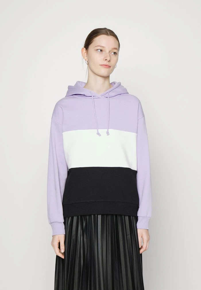 JDYLINE LIFE BLOCK HOOD - Sweatshirt - Lavender 3 JDYLINE LIFE BLOCK HOOD - Sweatshirt - Lavender