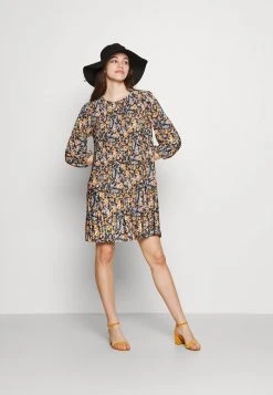 JDYBOA SHORT DRESS - Robe De Jour - Black/orange 9 JDYBOA SHORT DRESS - Robe De Jour - Black/orange -Promos JDY Boutique 94431ff4172d410cae9a15a0f4cc1fa9