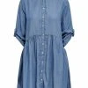 JDY OLIVIA LIFE 3/4 SHORT - Robe Chemise - Medium Blue Denim 2 JDY OLIVIA LIFE 3/4 SHORT - Robe Chemise - Medium Blue Denim -Promos JDY Boutique 9469876d0868410a8a7db466dedae60f