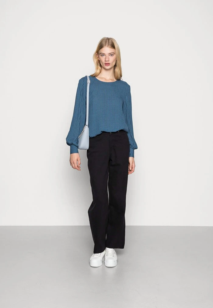 JDYLORA - Blouse - Captains Blue/black 4 JDYLORA - Blouse - Captains Blue/black – Image 2