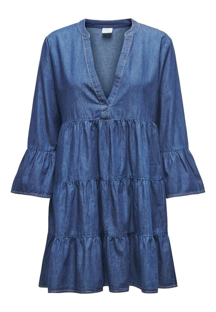 JDY Robe En Jean - Medium Blue Denim 7 JDY Robe En Jean - Medium Blue Denim – Image 5