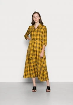 JDYSTAY MIDCALF DRESS - Robe Chemise - Harvest Gold