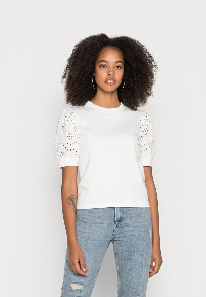 JDYLINE 2/4 - T-shirt Imprimé - Cloud Dancer 3 JDYLINE 2/4 - T-shirt Imprimé - Cloud Dancer