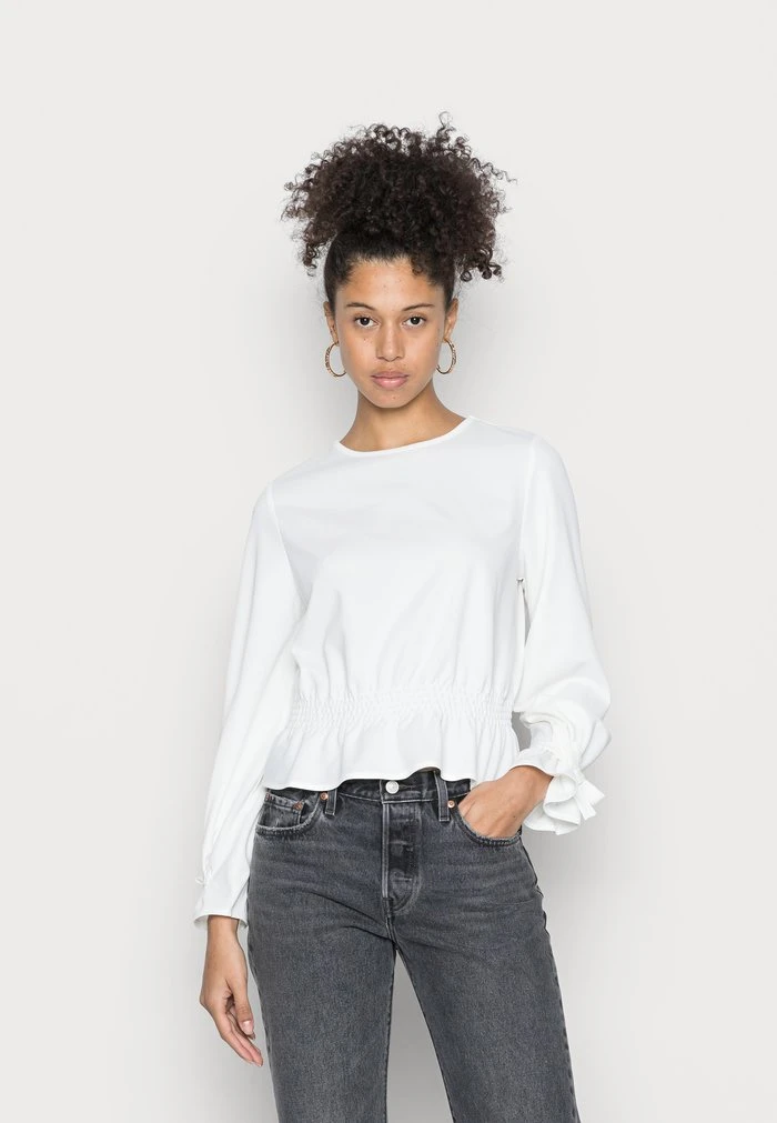 JDYFABRIAN - T-shirt à Manches Longues - Cloud Dancer 3 JDYFABRIAN - T-shirt à Manches Longues - Cloud Dancer