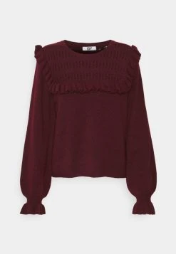 JDYLISA FRILL - Pullover - Windsor Wine 10 JDYLISA FRILL - Pullover - Windsor Wine -Promos JDY Boutique 988a0ff3dd61427f91133ad47f3fc9f1