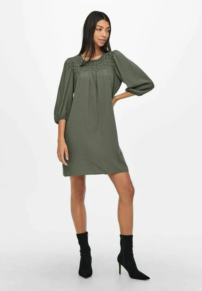 JDY 3/4 ÄRMEL - Robe De Jour - Basil 4 JDY 3/4 ÄRMEL - Robe De Jour - Basil – Image 2