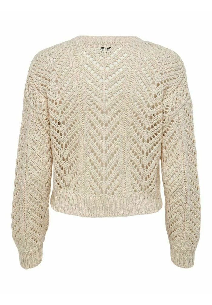 JDY STRICKJACKE STRUKTURIERTER - Gilet - Off-white 4 JDY STRICKJACKE STRUKTURIERTER - Gilet - Off-white – Image 2