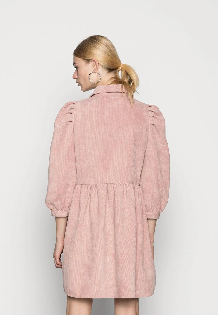 JDYULE SOFI PUFF SLEEVE BELT DRESS - Robe Chemise - Woodrose 5 JDYULE SOFI PUFF SLEEVE BELT DRESS - Robe Chemise - Woodrose – Image 3