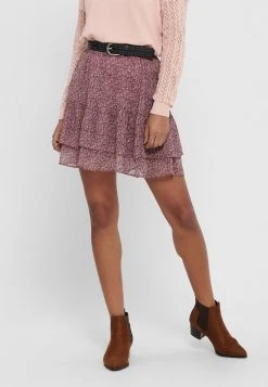 JDYSIBEL SHORT SKIRT WVN - Jupe Trapèze - Wistful Mauve