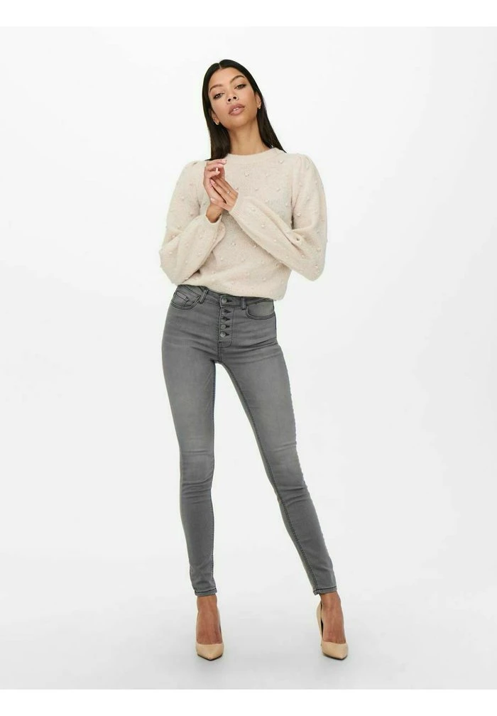 JDY Jeans Skinny - Light Grey Denim 4 JDY Jeans Skinny - Light Grey Denim – Image 2