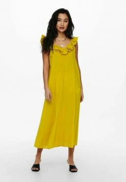 JDY Robe De Jour - Lemon Curry