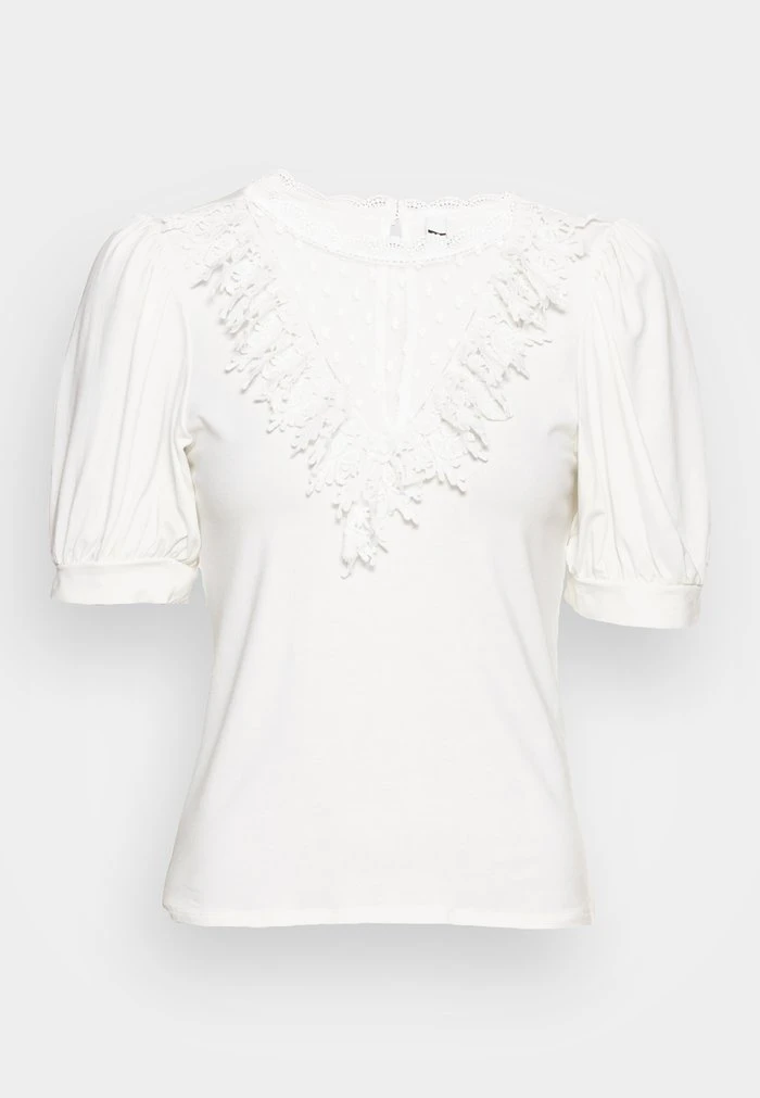 JDYGUNHILD - T-shirt Imprimé - Cloud Dancer 6 JDYGUNHILD - T-shirt Imprimé - Cloud Dancer – Image 4