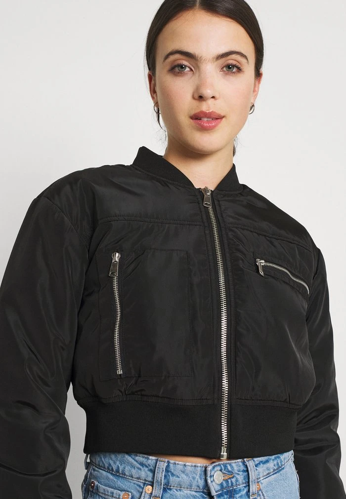 JDYDELTA CROPPED JACKET - Blouson Bomber - Black 6 JDYDELTA CROPPED JACKET - Blouson Bomber - Black – Image 4