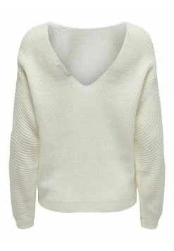 JDY RÜCKENFREIER - Pullover - Cloud Dancer -Promos JDY Boutique 9d2fef2b2ab149d7ab34f5cb73529e1e