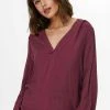 JDYAROS - Blouse - Windsor Wine 1 JDYAROS - Blouse - Windsor Wine -Promos JDY Boutique 9d4e15355c2b40a983f6dd73d35f3df7