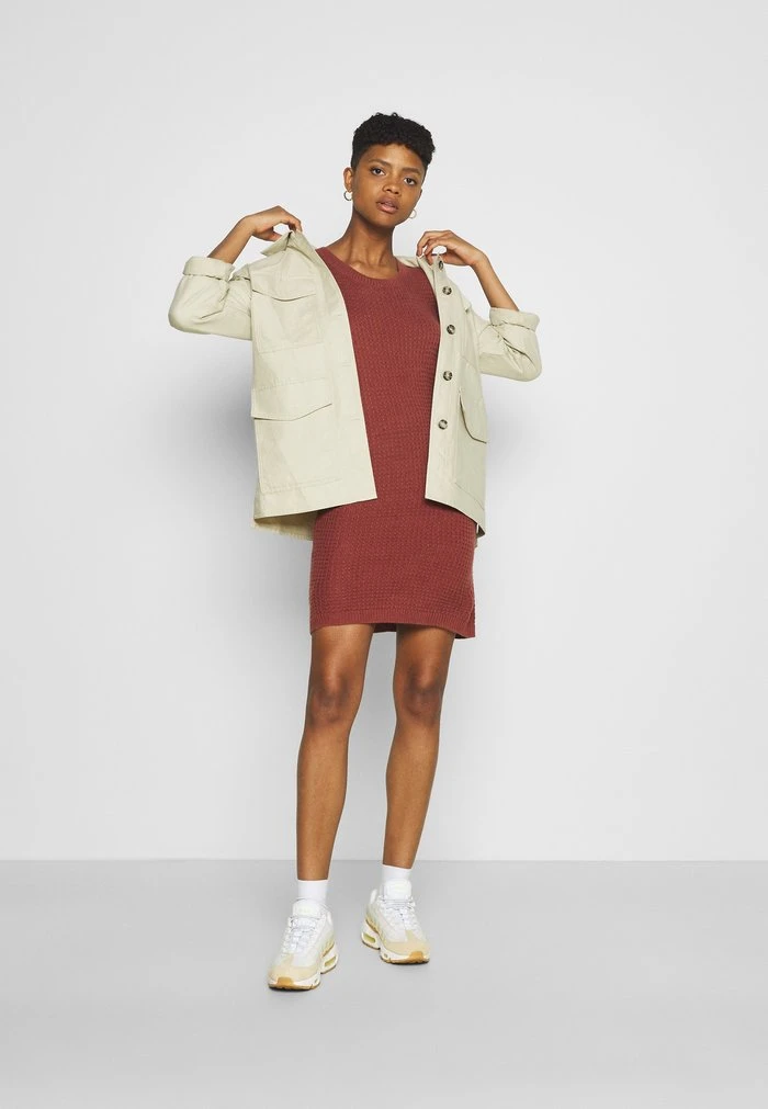 JDYALICE DRESS - Robe Pull - Dark Red 4 JDYALICE DRESS - Robe Pull - Dark Red – Image 2