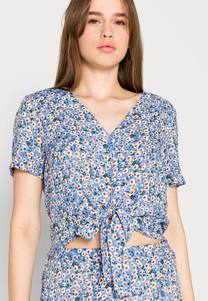 JDY Blouse - Blue Bonnet 7 JDY Blouse - Blue Bonnet – Image 5