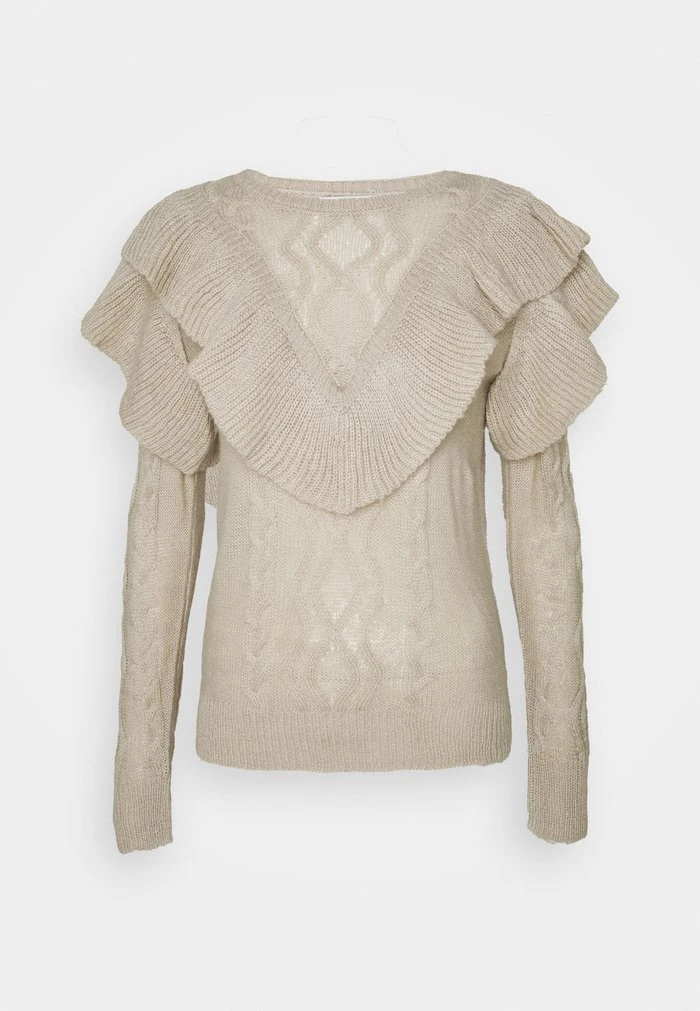 JDYFRANCE FRILL - Pullover - Chateau Gray 8 JDYFRANCE FRILL - Pullover - Chateau Gray – Image 6