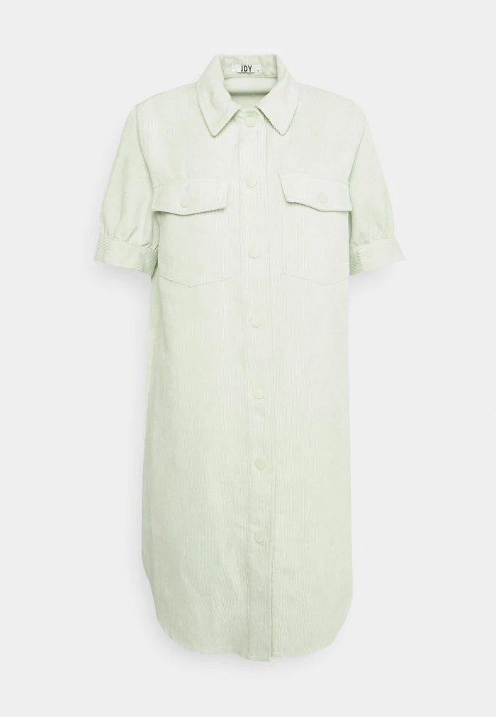 JDYULLA DRESS - Robe Chemise - Mineral Gray 4 JDYULLA DRESS - Robe Chemise - Mineral Gray – Image 2