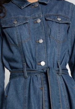 JDYSANSA LIFE LONG ASHAPE - Robe En Jean - Medium Blue Denim 11 JDYSANSA LIFE LONG ASHAPE - Robe En Jean - Medium Blue Denim -Promos JDY Boutique 9f24255305a94929ae69a2162db3bd35