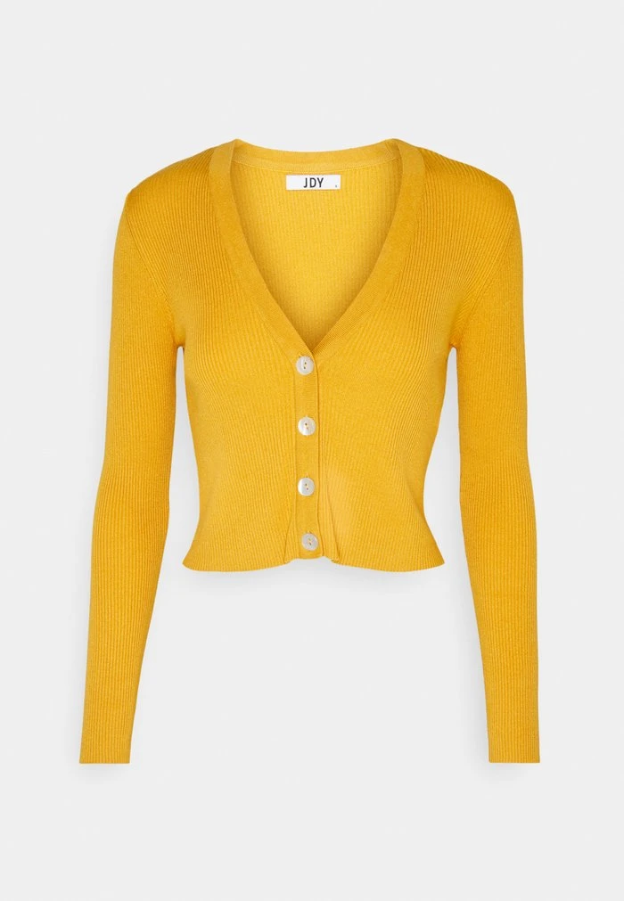 JDYDONNEL CARDIGAN - Gilet - Mineral Yellow 3 JDYDONNEL CARDIGAN - Gilet - Mineral Yellow