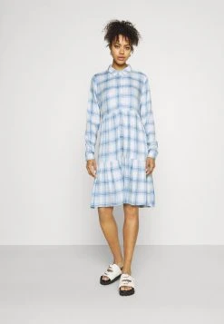 JDYSTAY BELOWKNEE SHIRT DRESS - Robe Chemise - Cashmere Blue