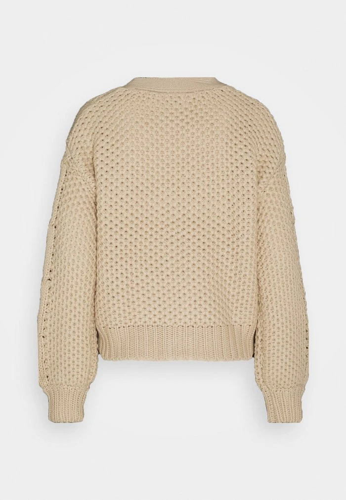 JDYJULIA CABLE CARDIGAN - Gilet - Cement 4 JDYJULIA CABLE CARDIGAN - Gilet - Cement – Image 2