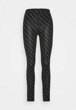 JDYBOURNE AOP - Legging - Black/city Text