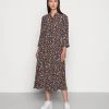 JDY MUNTE ABOVE CALF DRESS - Robe Chemise - Black Vibrant Multicolor 2 JDY MUNTE ABOVE CALF DRESS - Robe Chemise - Black Vibrant Multicolor -Promos JDY Boutique a5e2134017aa41a0b28eb308385c0425