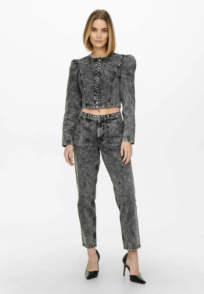 JDY Jean Droit - Dark Grey Denim 4 JDY Jean Droit - Dark Grey Denim – Image 2