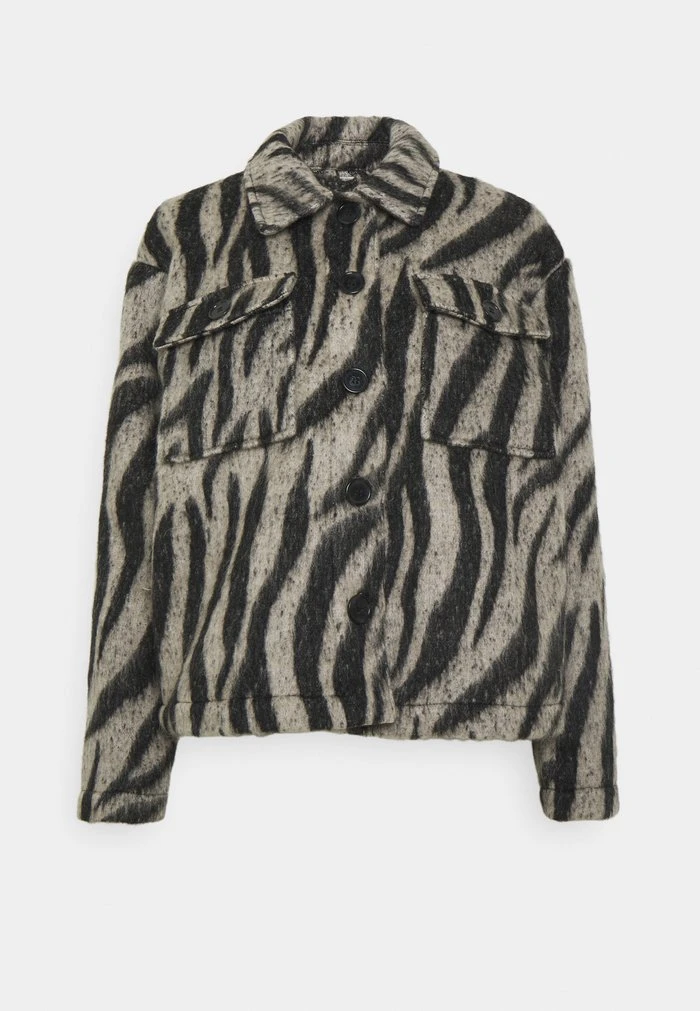 JDYLOLES ANIMAL SHIRT SHACKET - Veste Légère - Siple Taupe/black 7 JDYLOLES ANIMAL SHIRT SHACKET - Veste Légère - Siple Taupe/black – Image 5