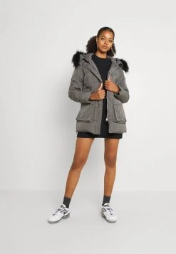 JDYDINA PADDED PARKA - Veste D'hiver - Grey -Promos JDY Boutique a6732012b40b419db14102931138a06e
