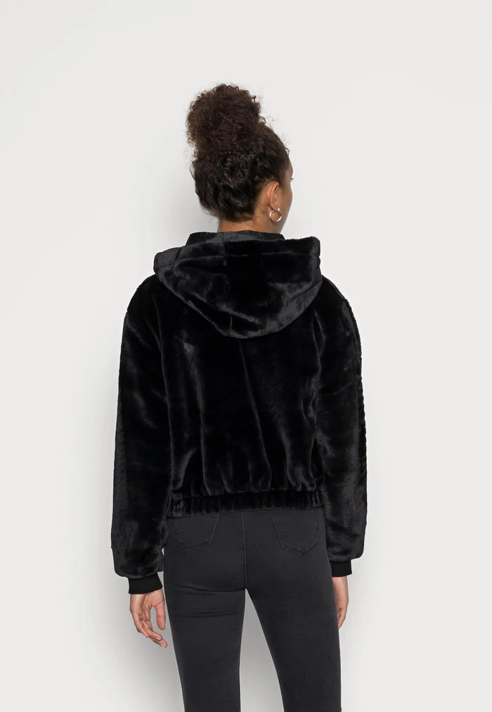 JDYEDWINA HOOD JACKET - Veste D'hiver - Black 5 JDYEDWINA HOOD JACKET - Veste D'hiver - Black – Image 3