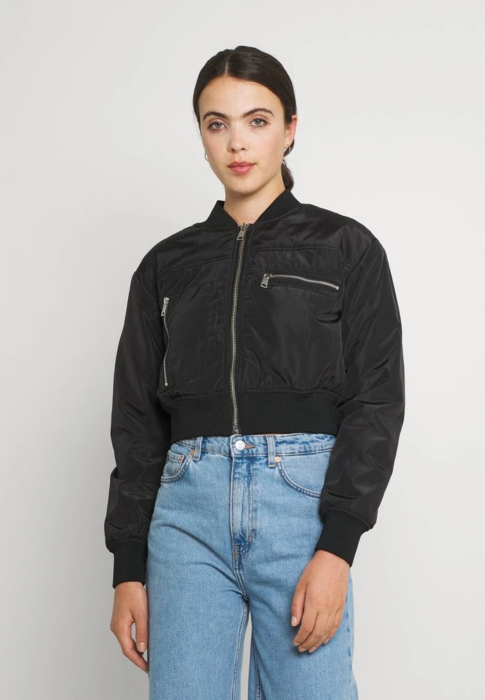 JDYDELTA CROPPED JACKET - Blouson Bomber - Black 3 JDYDELTA CROPPED JACKET - Blouson Bomber - Black